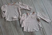 2 x Shirts * BORNINO * langarm * gestreift * Gr. 74/80 *Zwillinge Thüringen - Teichwolframsdorf Vorschau