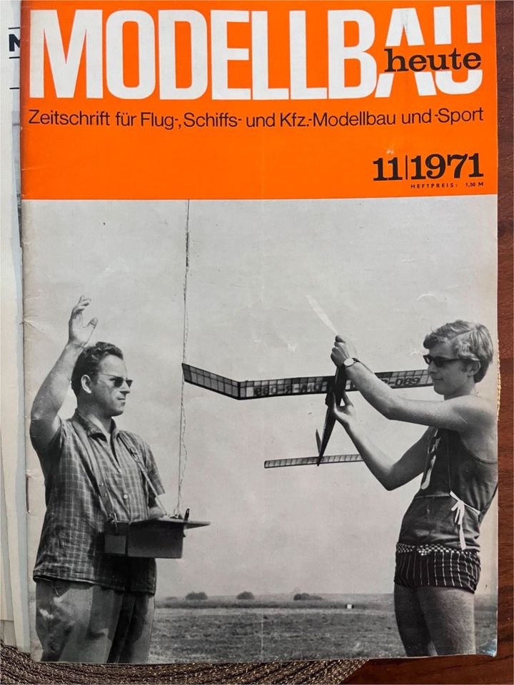 Zeitschrift Modellbau heute 1-12/1971 außer 5/1971 in Taucha