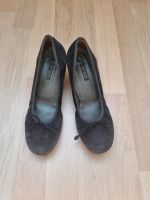 Wildleder Pumps dunkelblau Paul Green Gr. 6 Hessen - Bad Hersfeld Vorschau