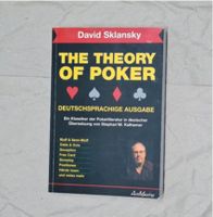 The Theory of Poker Deutsch David Sklansky Kreis Pinneberg - Tornesch Vorschau