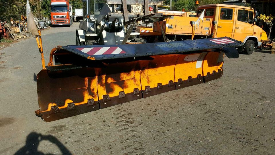 Schmidt Beilhack Schneepflug Schneeschild Winterdienst Unimog Fen in Selters