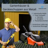 Gartenhäuser aus Metall Geräteschuppen Gartenschuppen NEU Dortmund - Hörde Vorschau