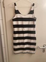 H&M Divided Kleid Minikleid Größe M schwarz/weiß gestreift Niedersachsen - Otterndorf Vorschau