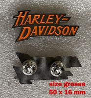 HARLEY DAVIDSON script logo Pin sportster 1450 1340 1200 Buell Nordrhein-Westfalen - Emmerich am Rhein Vorschau