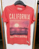 Jack & Jones T-Shirt/Sommershirt - Gr. S - Rosa/Rot mit Aufdruck Baden-Württemberg - Mötzingen Vorschau