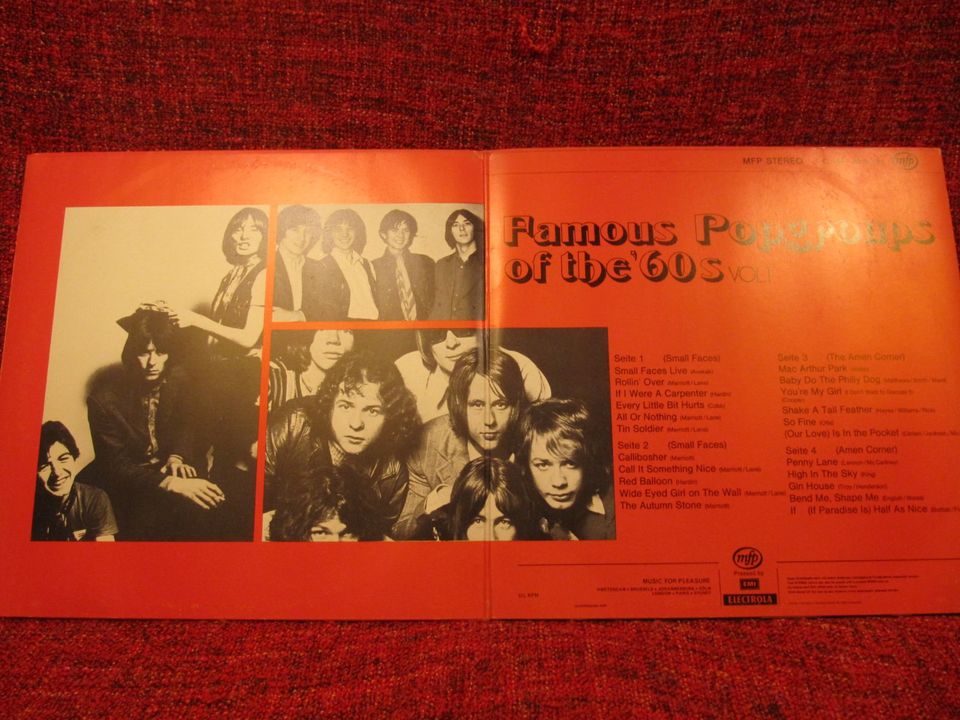 Small Faces & Amen Corner - Famous Popgroups of the 60s  Vinyl in Holzwickede