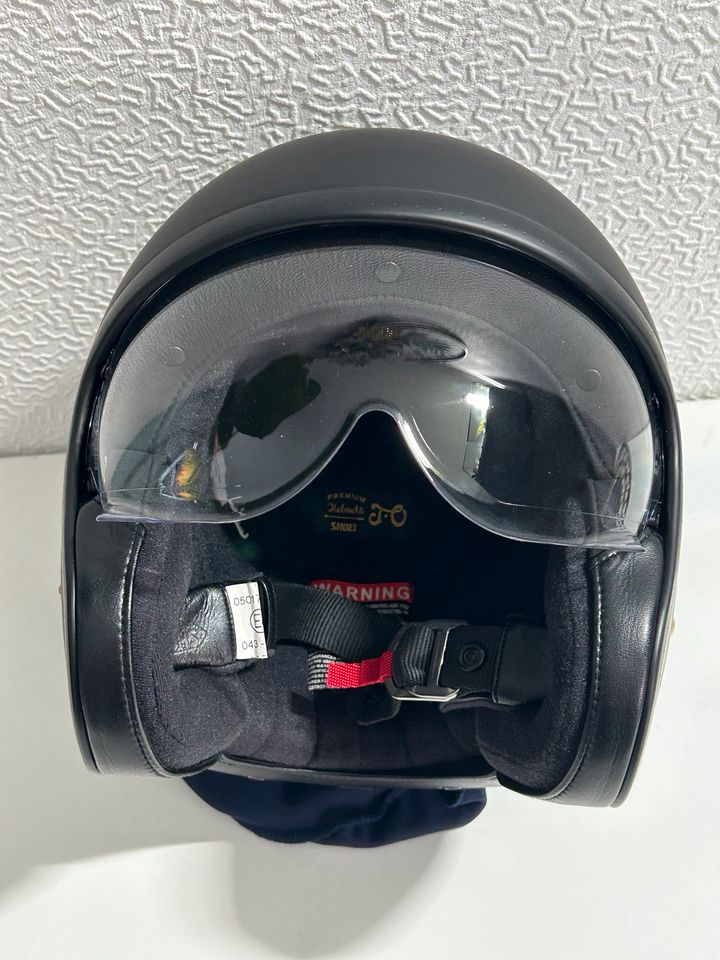 Shoei Motorrad Helm Größe S schwarz Matt in Elsdorf