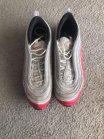 Nike Air Max 97 in Silber rot top Zustand Gr.47,5 Hessen - Obertshausen Vorschau