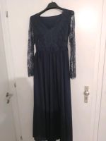 Spitzen Abendkleid Gr.36/38 NEU in marine Hessen - Erbach Vorschau