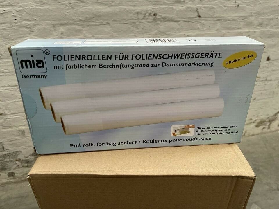 Folienrollen für Folienschweissgeräte Sous Vide Folie Tüte in Mönchengladbach