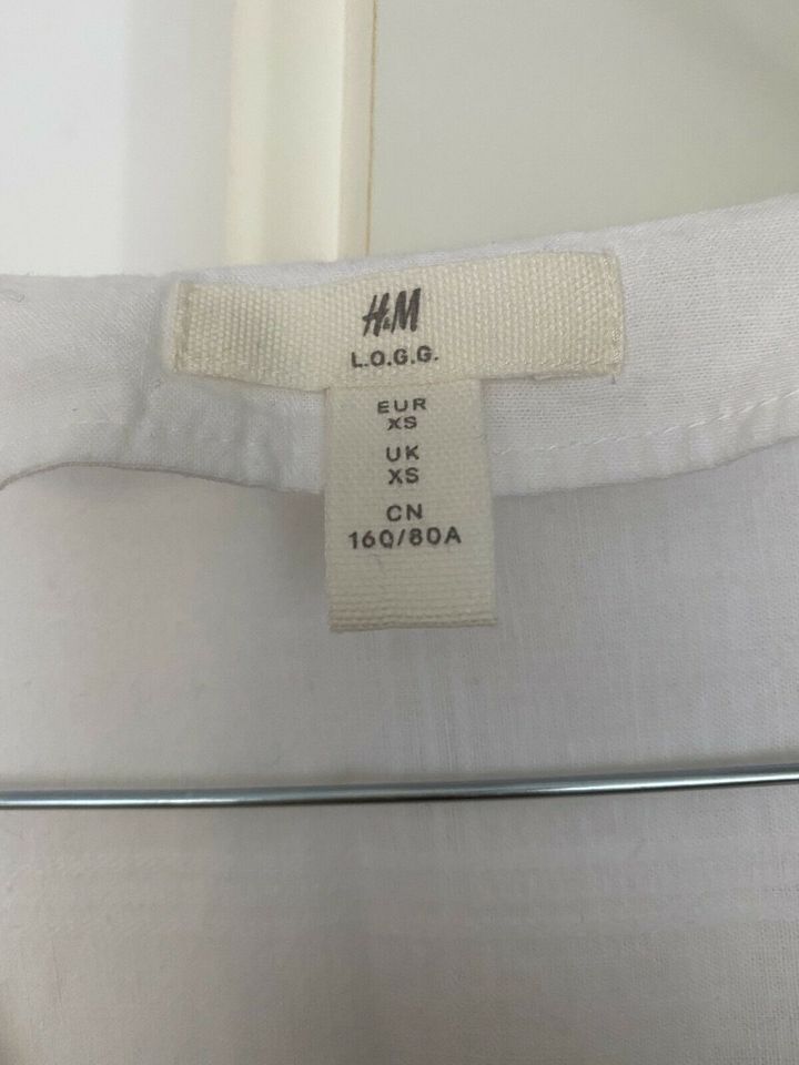 H&M Bluse Weiß in Neckarsteinach