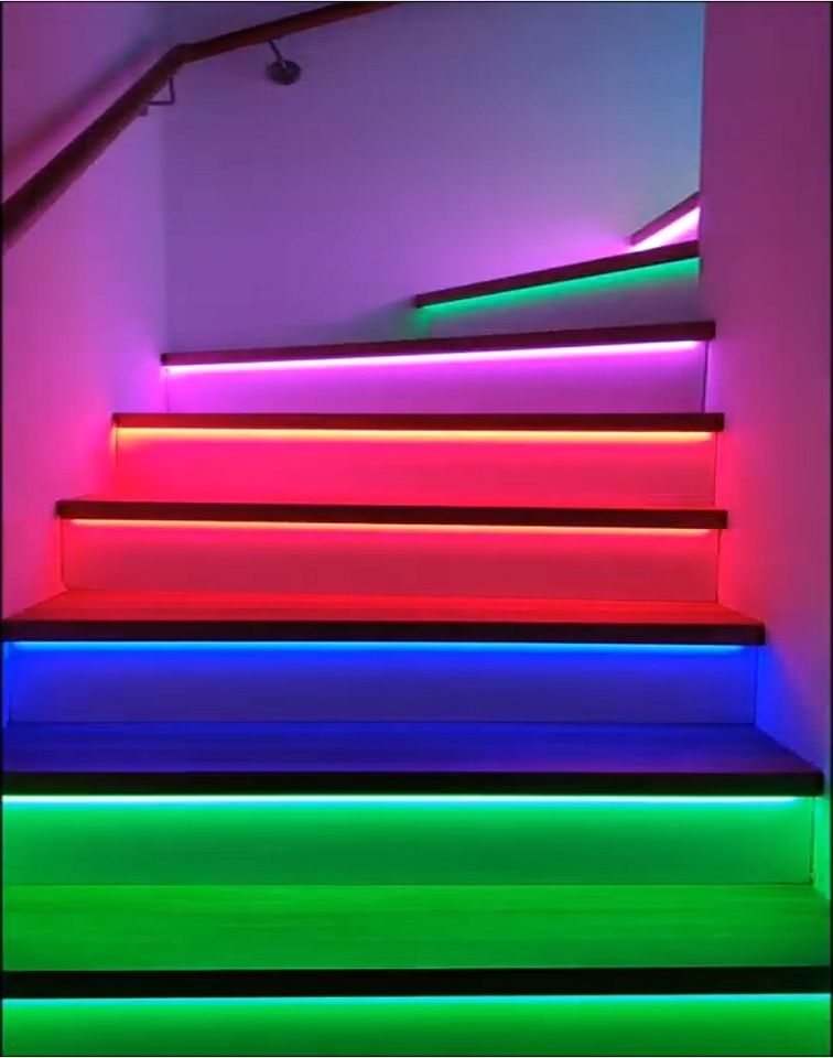 LED-Treppenbeleuchtung Ledtreppe Treppe LED LED-Strip Steuerung in Recklinghausen