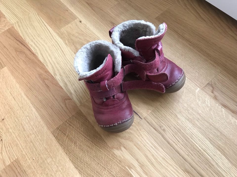 Froddo gefütterte Lederstiefel in Gr. 24 in Rimpar