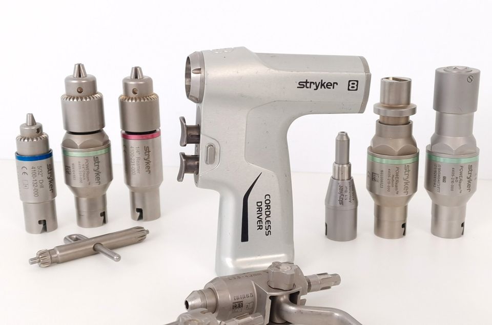 Stryker System 8 Set 19pcs. Rotary Drill / Cordless Driver / Saw in Paderborn