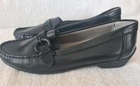 ara ECHTLEDER DAMEN SCHUHE MOKKASIN SCHWARZ GR.42(8) - NEU Bayern - Dittelbrunn Vorschau