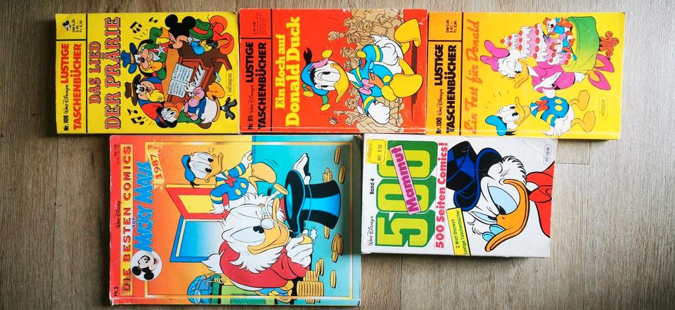 Comics Donald Duck/ Mickey Mouse, lustige Taschenbuch, 80er Jahre in Kerpen