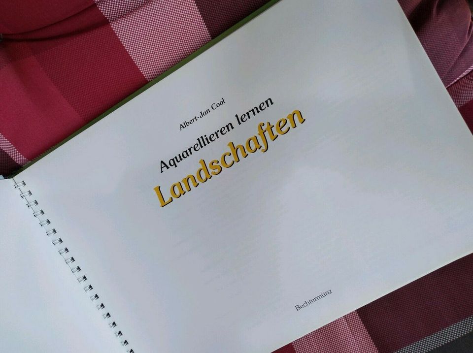 Aqiarellieren lernen, Landschaften, Aquarell zeichnen in Ellingen