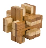 Bambus-Knobelspiel in Metalldose "Doppelblock" / IQ-Test-Puzzle Thüringen - St. Kilian Vorschau