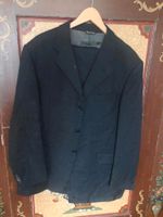 Herrenanzug 54 Brooksfield Made in Italy Jacket Hose grau schwarz Berlin - Neukölln Vorschau
