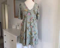 Kurzes Kleid kurzärmlig mintgrün Blumen Vero Moda XL 42 Sachsen-Anhalt - Magdeburg Vorschau