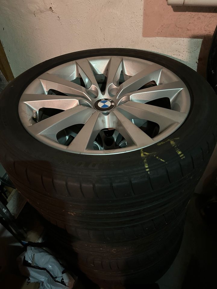 BMW Alufelgen 18 Zoll+ Dunlop Reifen 245/45 R96Y in Krefeld