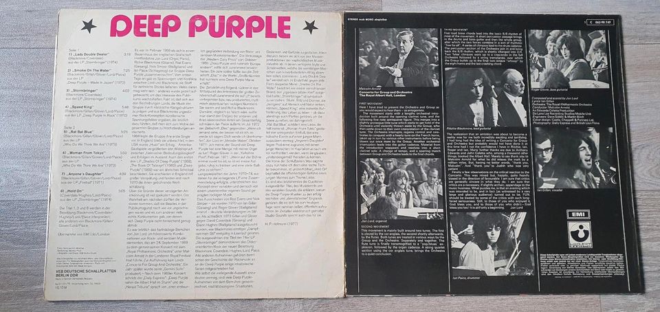 Schallplatte Vinyl Deep Purple Live + Amiga in Thale