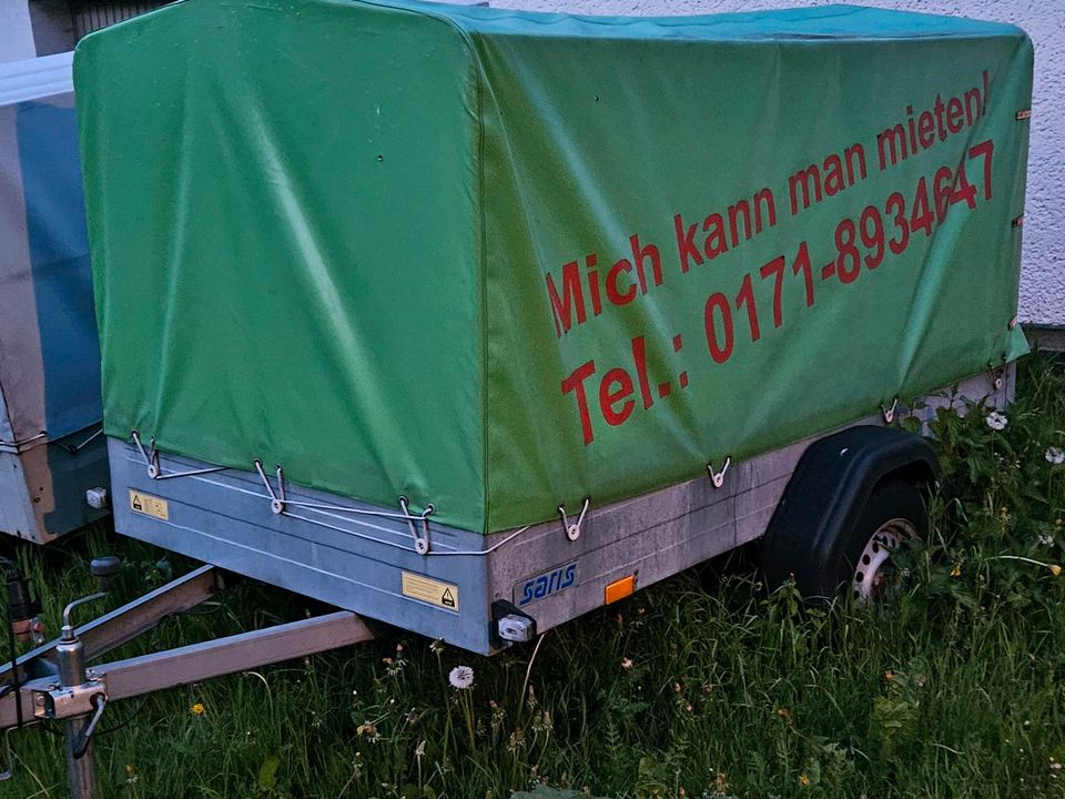 Saris Anhänger 750 kg, Anhängervermietung, mieten in Neidhartshausen