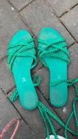 Grüne Sandalen zum binden 40/41 HM Hessen - Langenselbold Vorschau