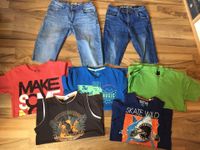 Kleines Sommer Set Tshirt Achselshirt kurze Jeans Hose 158 Junge Niedersachsen - Neuenkirchen - Merzen Vorschau