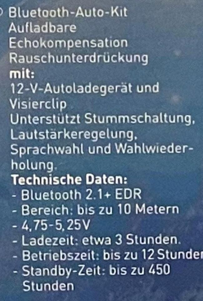 Bluetooth Autokit (Neu) in Köln