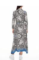 REPLAY Kleid lang, Damen, gemustert, Größe M (36-38), neuwertig Nordrhein-Westfalen - Lage Vorschau