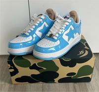 Bape sta sneaker hellblau/weiß Größe 42 Niedersachsen - Burgwedel Vorschau