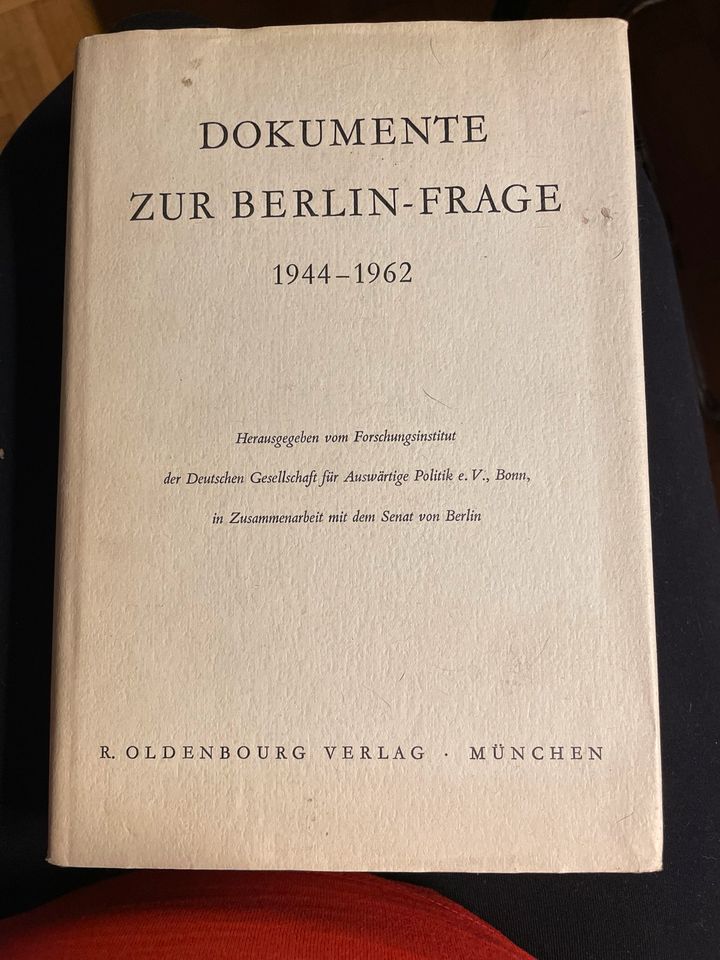 Dokumente zur Berlin-Frage 1944-1962 Buch in Kaufungen