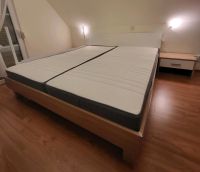 Bett 180 cm x 200 cm mit oder ohne Ikea Matrazen Sachsen - Bahretal Vorschau