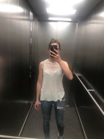 Top in XS weiß H&M Stuttgart - Möhringen Vorschau