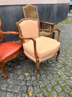 Antik Polsterstuhl Sessel Stuhl 60x82x55cm Düsseldorf - Pempelfort Vorschau