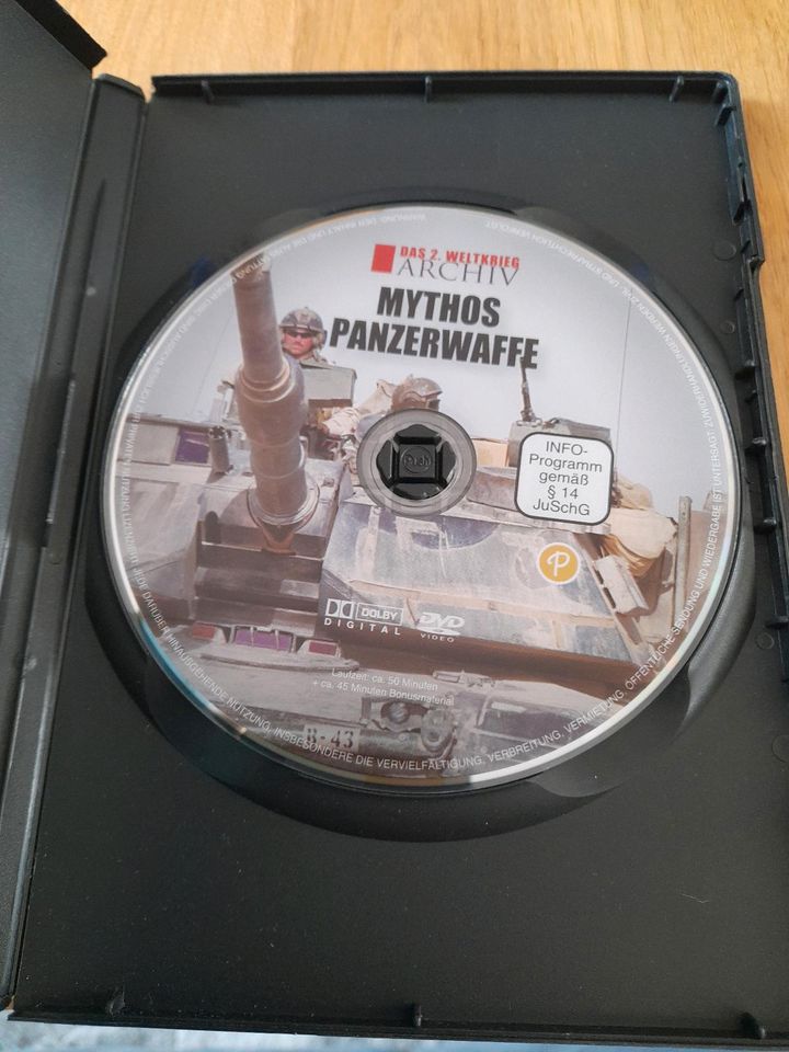 DVD Mythos Panzerwaffe Das 2. Weltkrieg Archiv Infoprogramm in Schwerin