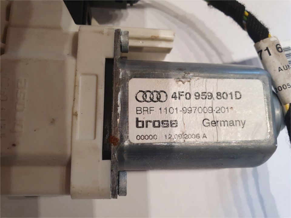 Audi A6  Fensterhebermotor vorne links 4F0959801D brose Bj.05 in Bremervörde