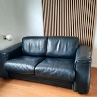 ♡Formenti♡ Leder Sofa / Couch Zweisitzer schwarz Köln - Heimersdorf Vorschau