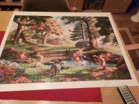 1000 Teile Puzzle  von Kinkade" Winnie Pooh" Disney Schleswig-Holstein - Lübeck Vorschau