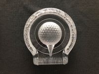 Nybro Crystal Schweden Glaskunst Golf Pokal Golfball wie neu Herzogtum Lauenburg - Wentorf Vorschau