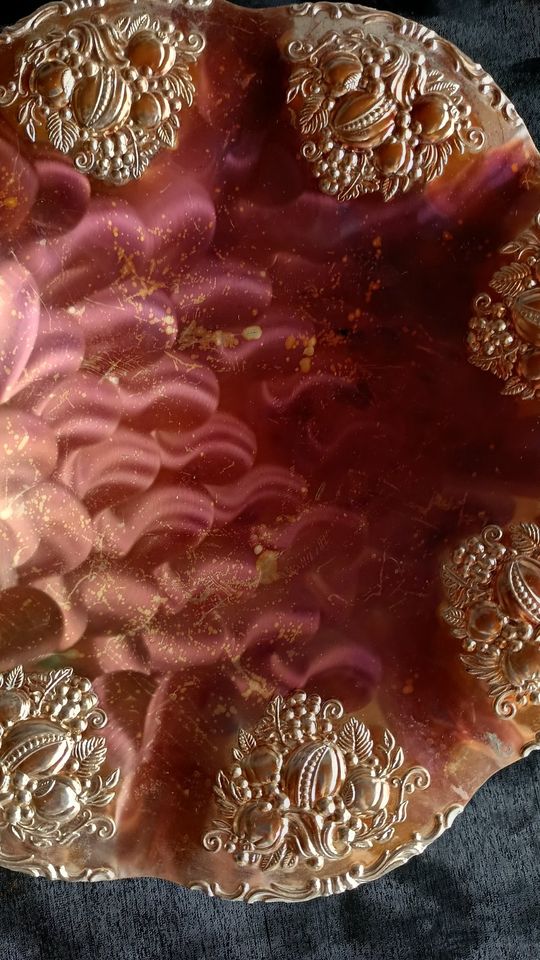Obstschale "Hawaii", Quist, rose-versilbert , 30 cm in Pirmasens