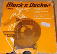 Bohrmaschine Black und Decker Vorsatzgerät Schleifen D 965 Fräse Nordrhein-Westfalen - Neuss Vorschau