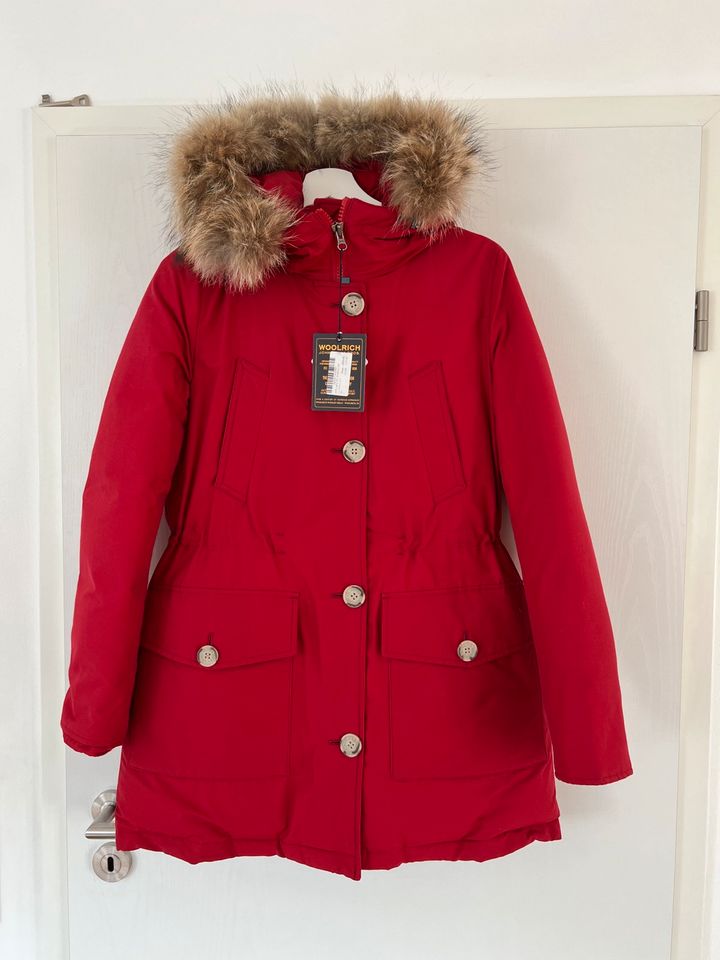 Woolrich Arctic Parka - NEU !!! Gr. M - rot - 100% Original in Steinhagen