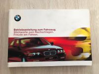 BMW E46 Limousine Bedienungsanleitung Bayern - Velden Mittelfr. Vorschau