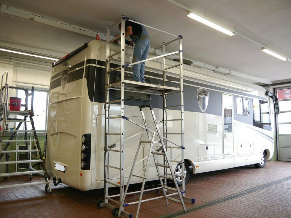 Reisemobil Unterbodenschutz Fahrzeugaufbereitung Versiegelung in Beverungen