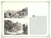 Schöne Lithographie von Bielefeld 1865 / Ravensberg  1865 Bielefeld - Bielefeld (Innenstadt) Vorschau