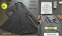 Long-Strickjacke PAPRIKA schwarz Gr.48-52 Saarland - Merzig Vorschau