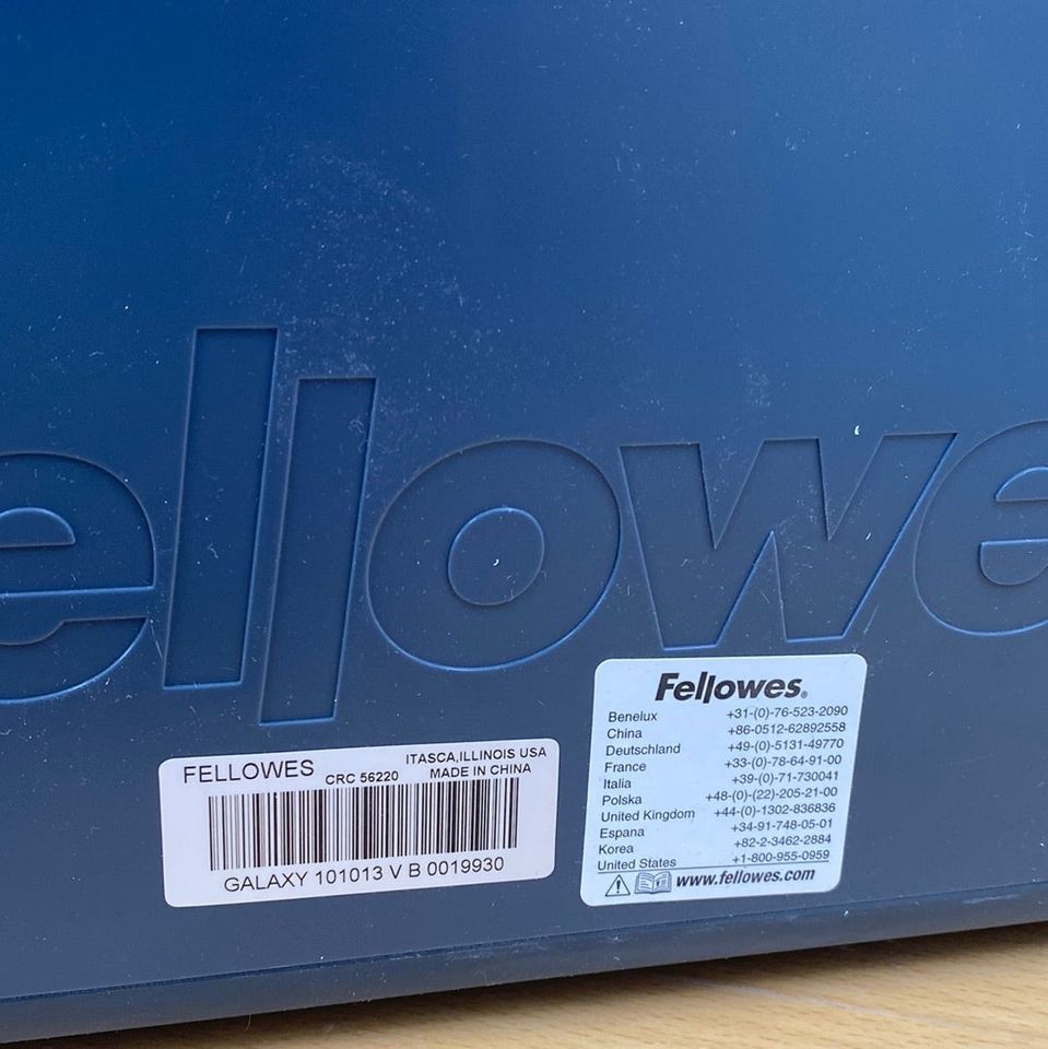 0x Fellowes Galaxy 500 Plastikbindegerät in Berlin