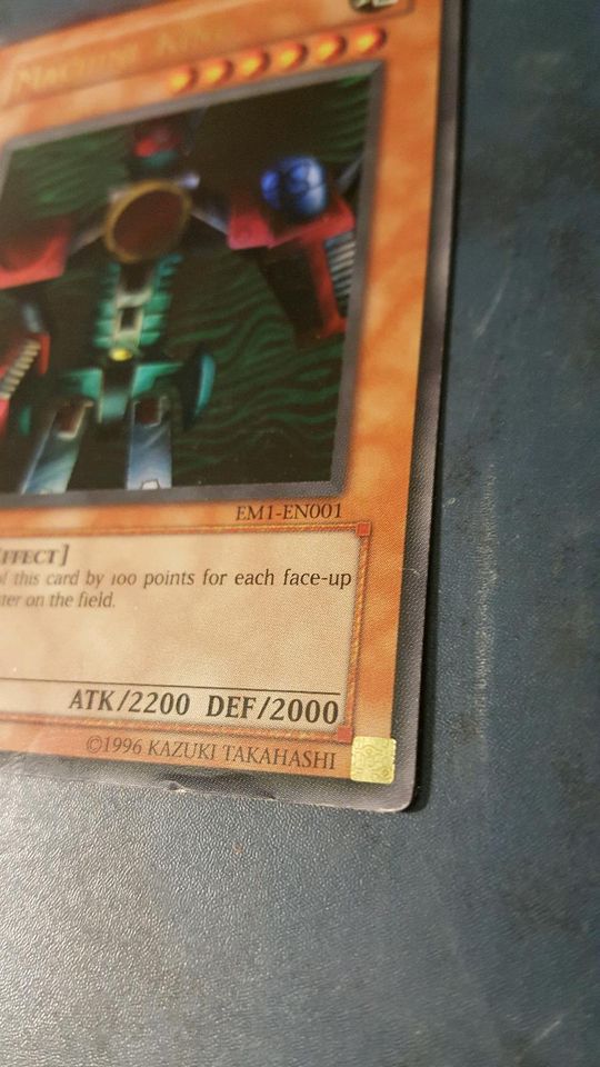 Yugioh Maschinenkönig ultra rare english in Zwickau